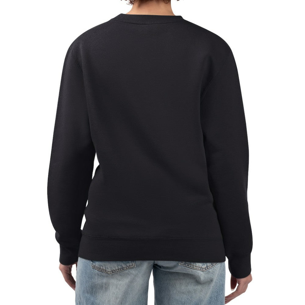 Calgary Flames G-III 4Her by Carl Banks Women's Team Logo Tri-Blend Fleece Pullover Sweatshirt Black
