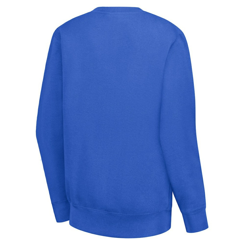New York Islanders G-III 4Her by Carl Banks Women's Team Logo Tri-Blend Fleece Pullover Sweatshirt Royal