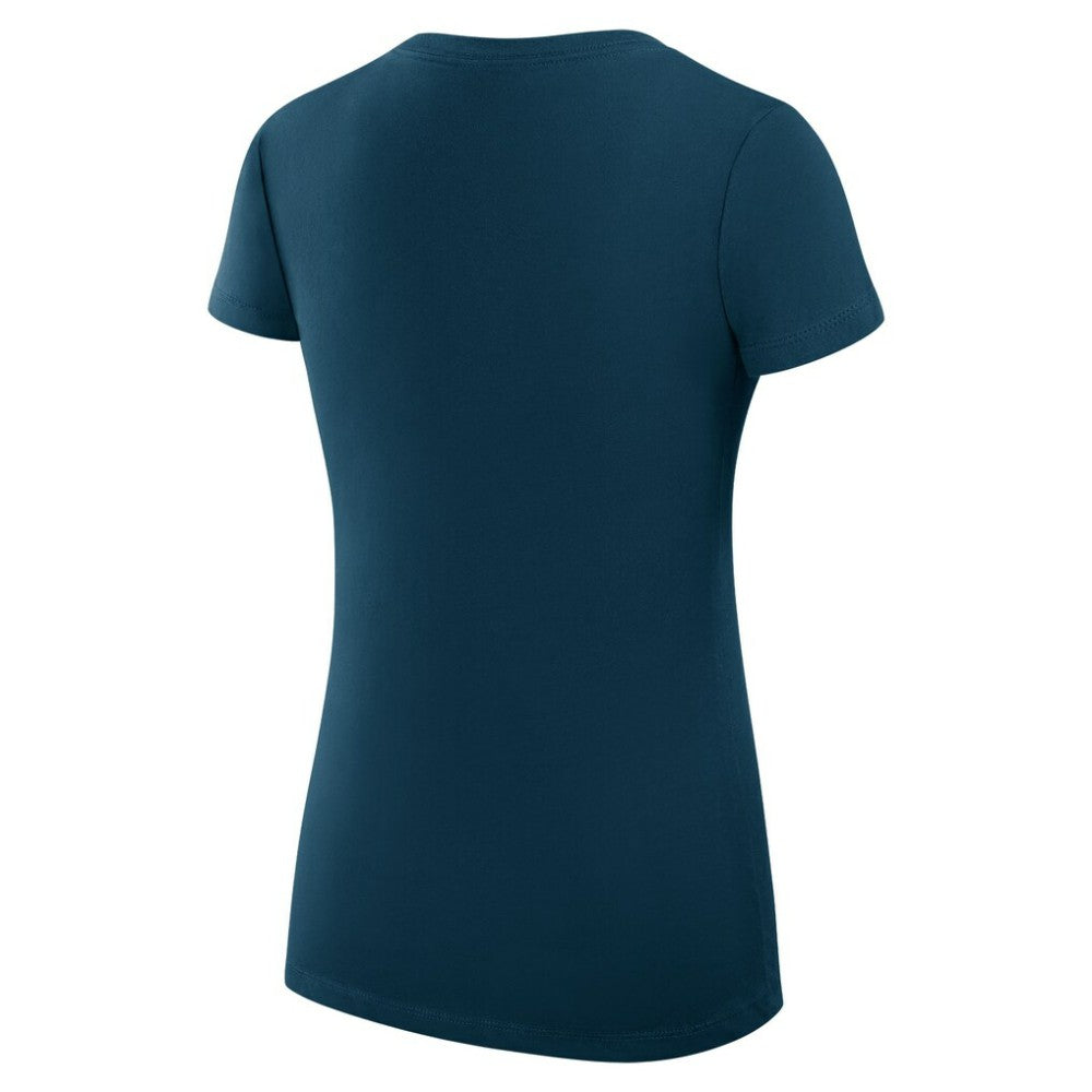 Washington Capitals G-III 4Her by Carl Banks Women's Super-Slim Fit Lightweight Team Logo Graphic V-Neck T-Shirt Navy