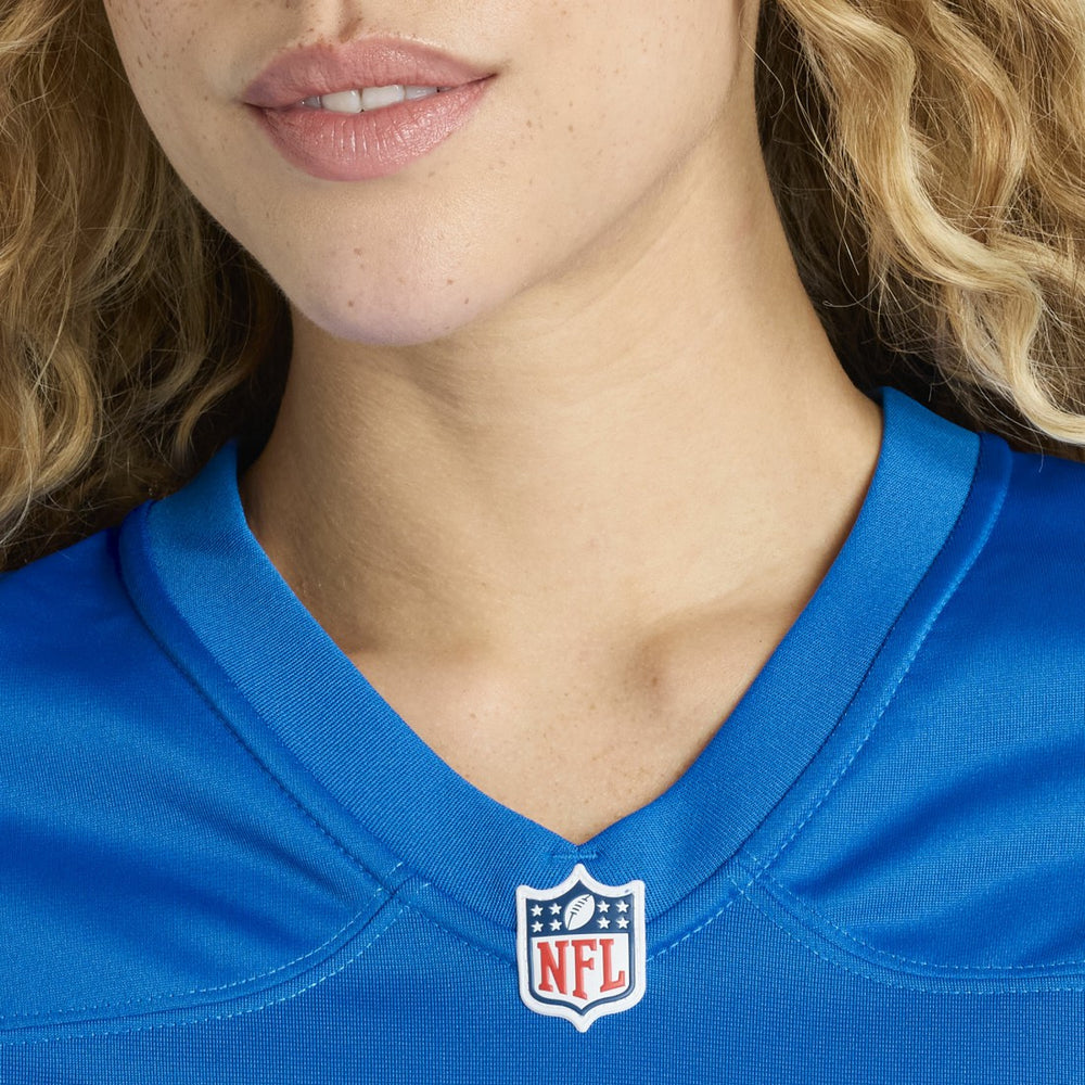 Amik Robertson Detroit Lions Women's Team Game Jersey - Blue