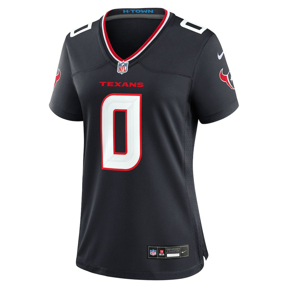 Azeez Al-Shaair Houston Texans Women's Team Game Jersey - Navy
