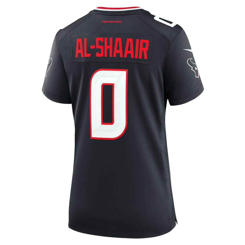 Azeez Al-Shaair Houston Texans Women's Team Game Jersey - Navy