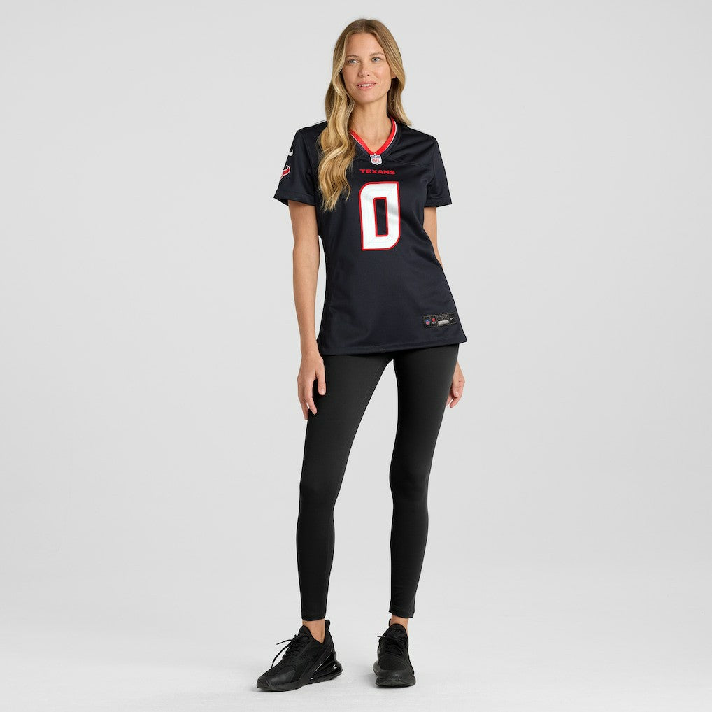 Azeez Al-Shaair Houston Texans Women's Team Game Jersey - Navy