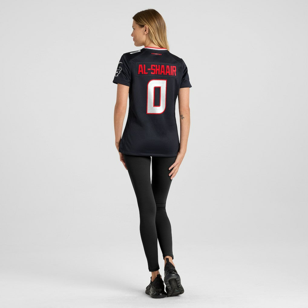 Azeez Al-Shaair Houston Texans Women's Team Game Jersey - Navy