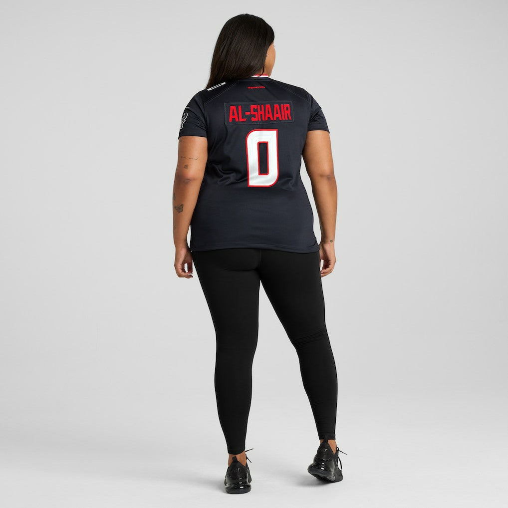 Azeez Al-Shaair Houston Texans Women's Team Game Jersey - Navy