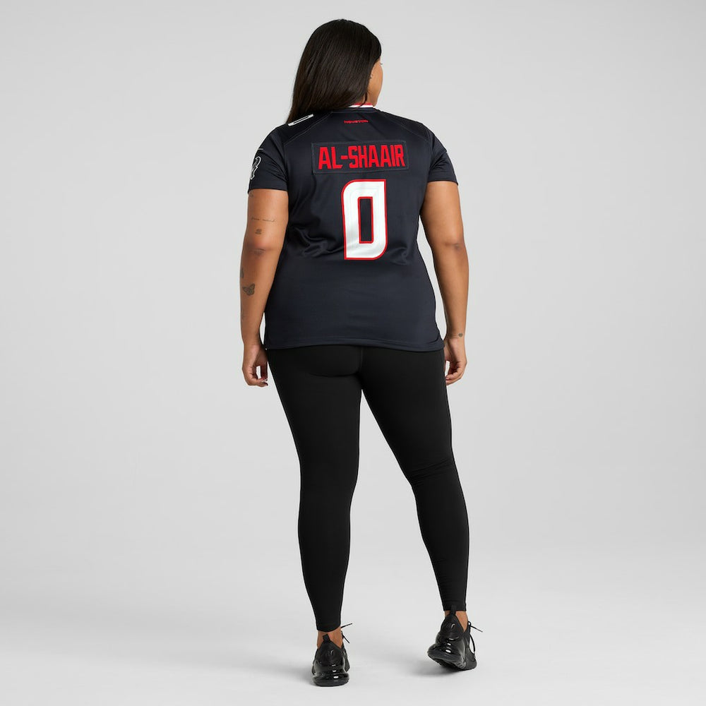 Azeez Al-Shaair Houston Texans Women's Team Game Jersey - Navy