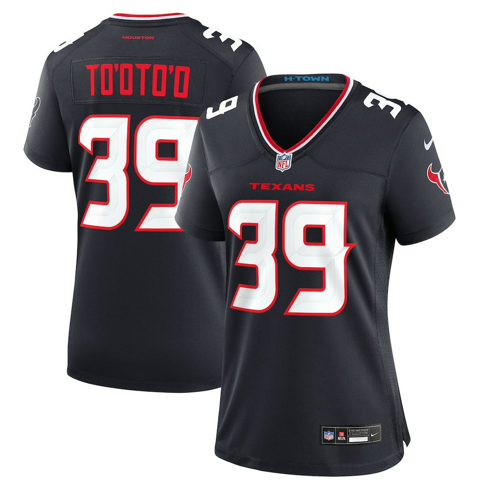 Henry To'oto'o Houston Texans Women's Team Game Jersey - Navy