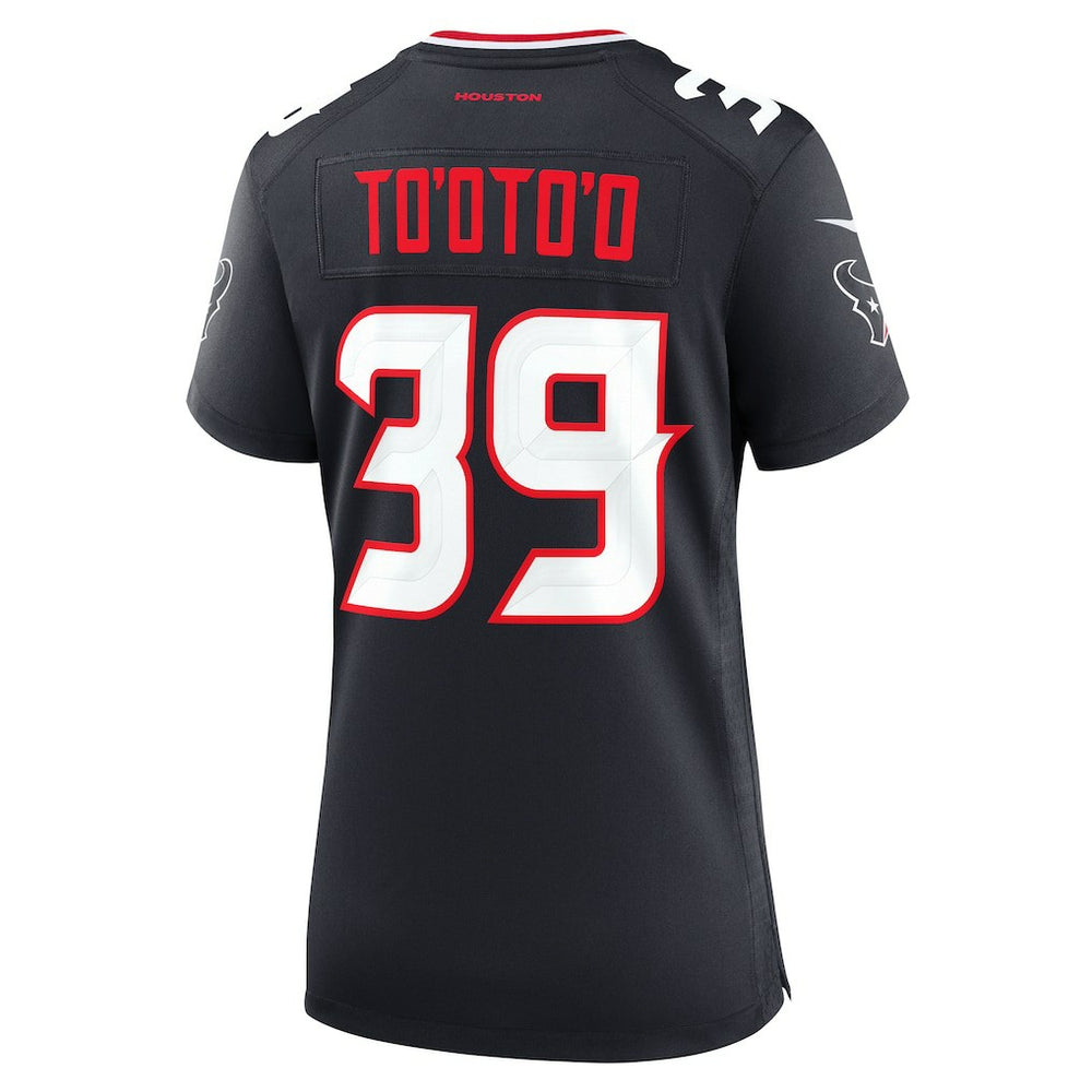 Henry To'oto'o Houston Texans Women's Team Game Jersey - Navy