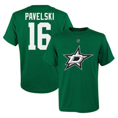 Joe Pavelski Dallas Stars Youth Player Name & Number T-Shirt Kelly Green