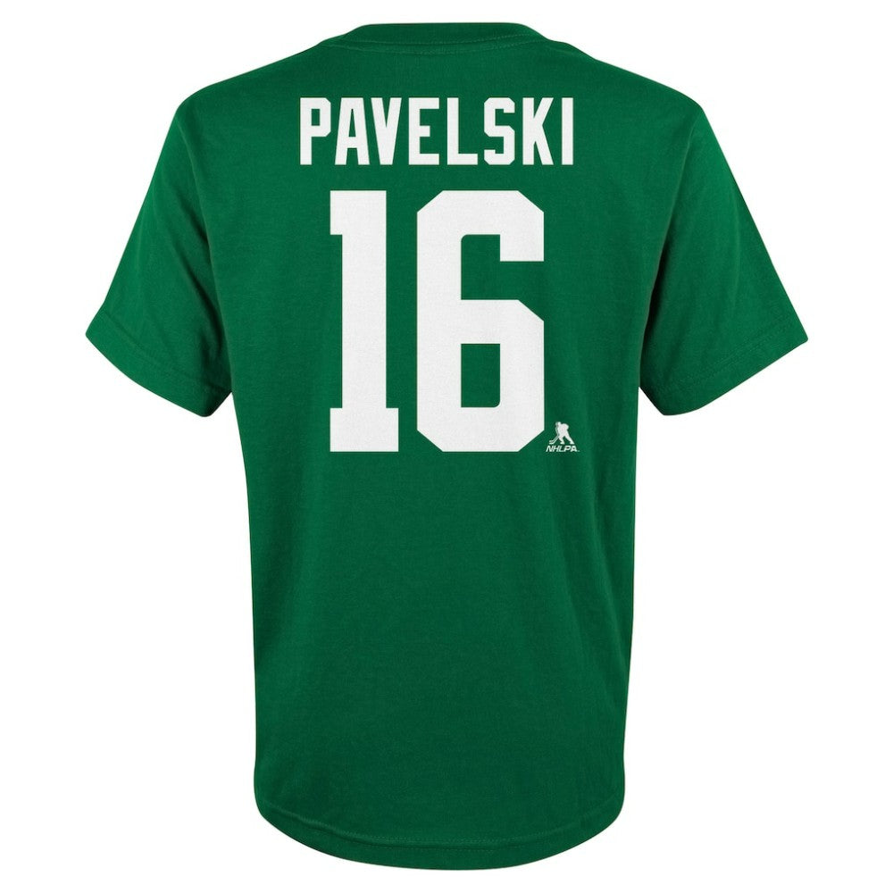 Joe Pavelski Dallas Stars Youth Player Name & Number T-Shirt Kelly Green