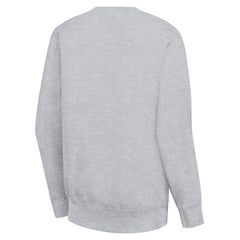 Columbus Blue Jackets G-III 4Her by Carl Banks Women's Collage Graphic Fleece Long Sleeve Pullover Sweatshirt Heather Gray