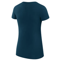 Columbus Blue Jackets G-III 4Her by Carl Banks Women's Super-Slim Fit Lightweight Collage Team Graphic T-Shirt Navy