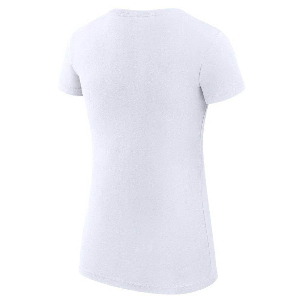 New York Islanders G-III 4Her by Carl Banks Women's Super-Slim Fit Lightweight Collage Team Graphic T-Shirt White