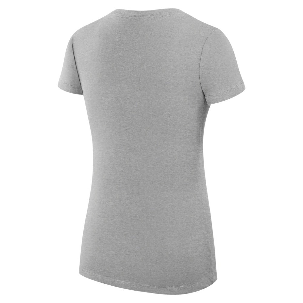 Florida Panthers G-III 4Her by Carl Banks Women's Super-Slim Fit Lightweight Collage Team Graphic T-Shirt Heather Gray