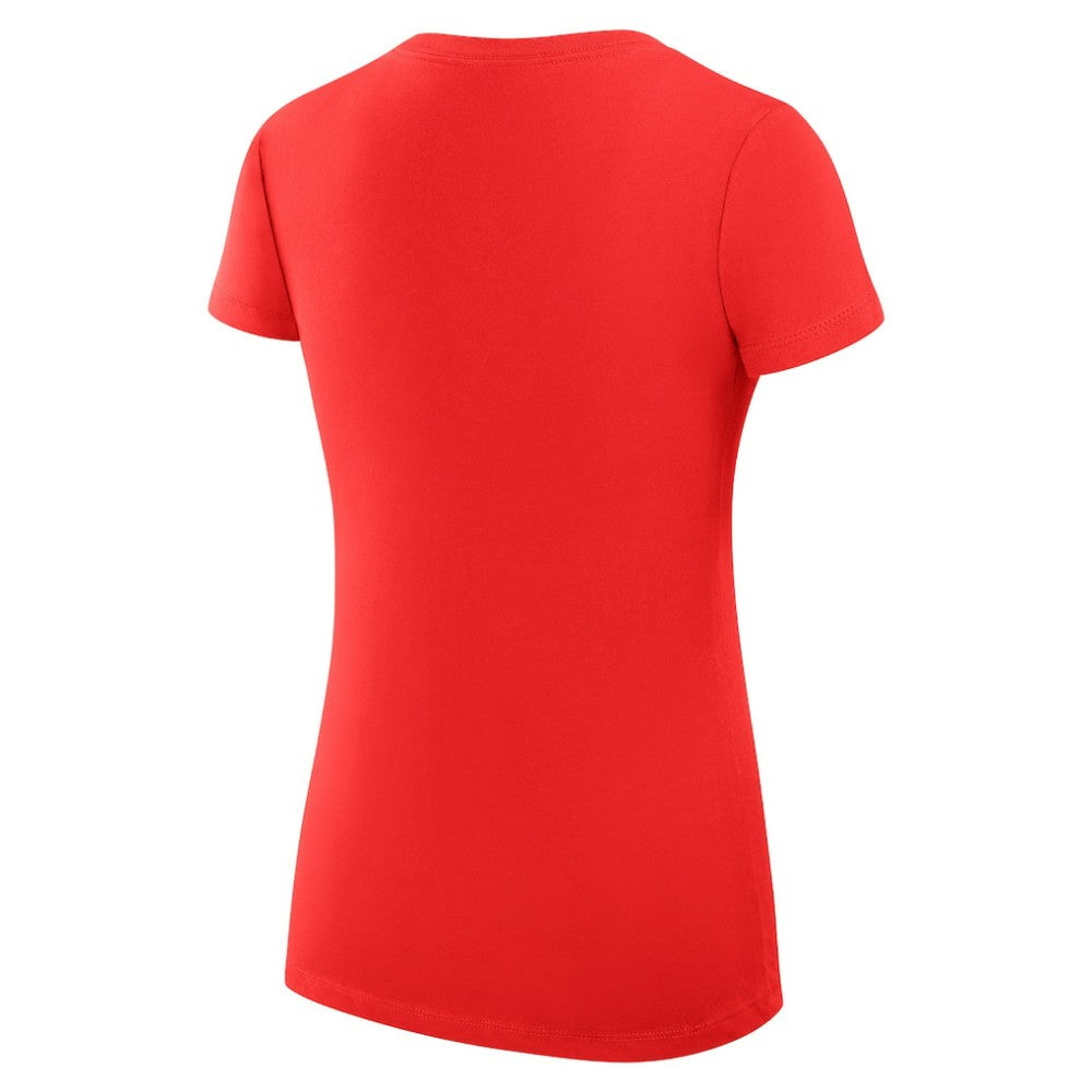 Washington Capitals G-III 4Her by Carl Banks Women's Super-Slim Fit Lightweight Collage Team Graphic T-Shirt Red