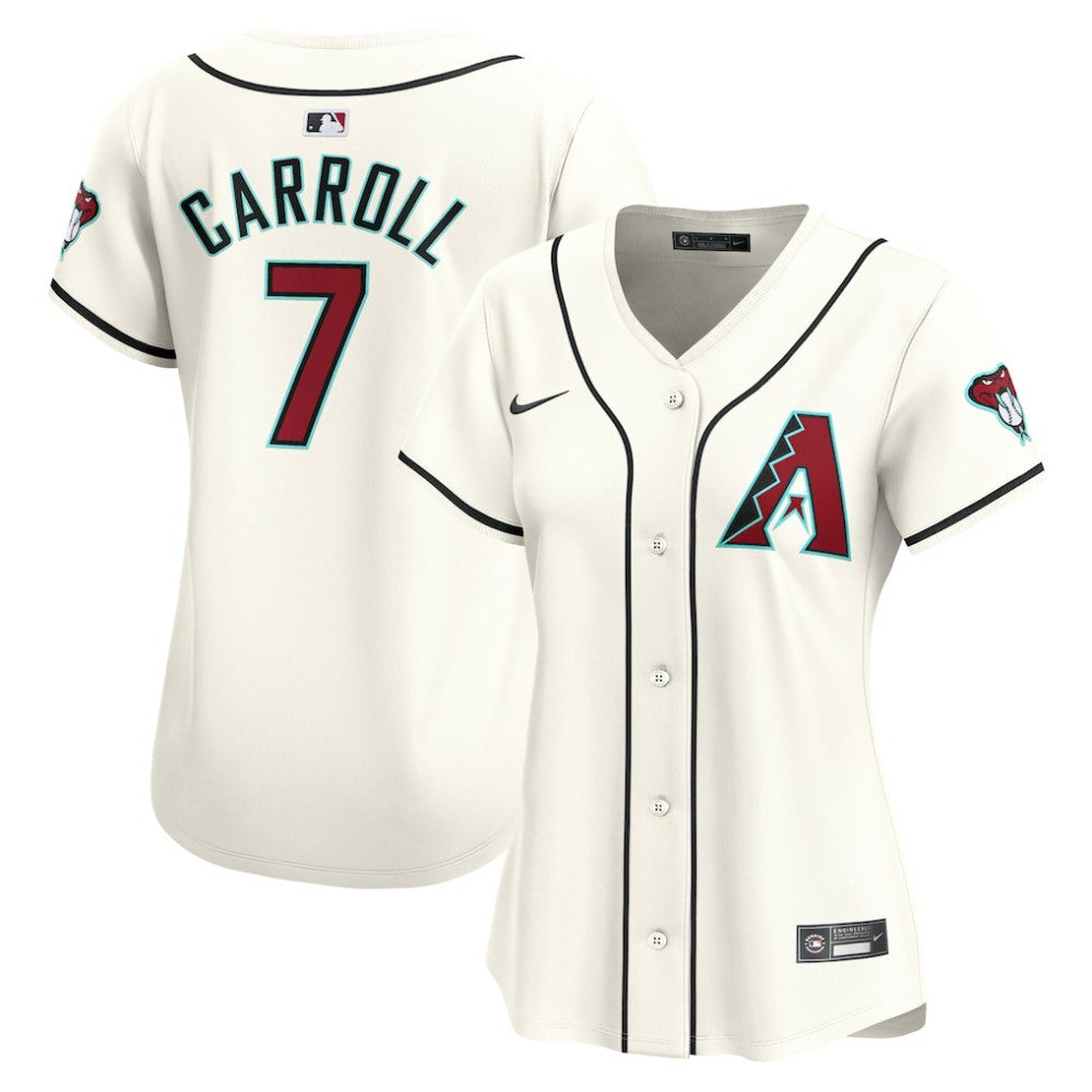 Corbin Carroll Arizona Diamondbacks Women's Home Limited Player Jersey?- White
