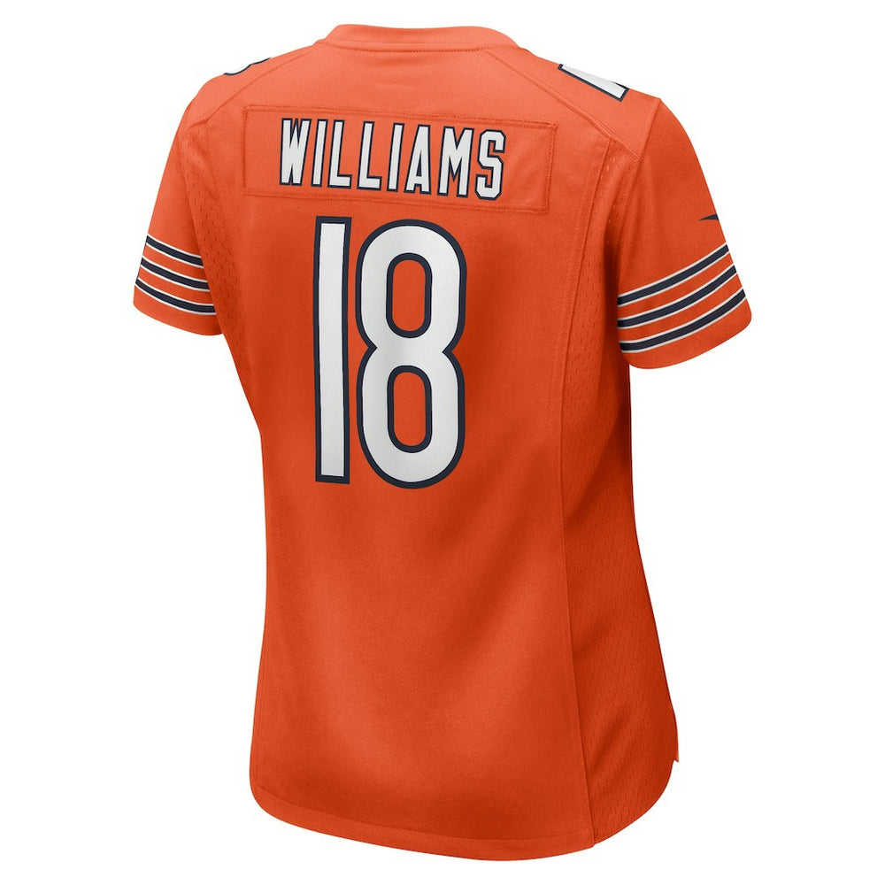 Caleb Williams Chicago Bears Women's Alternate Game Jersey - Orange