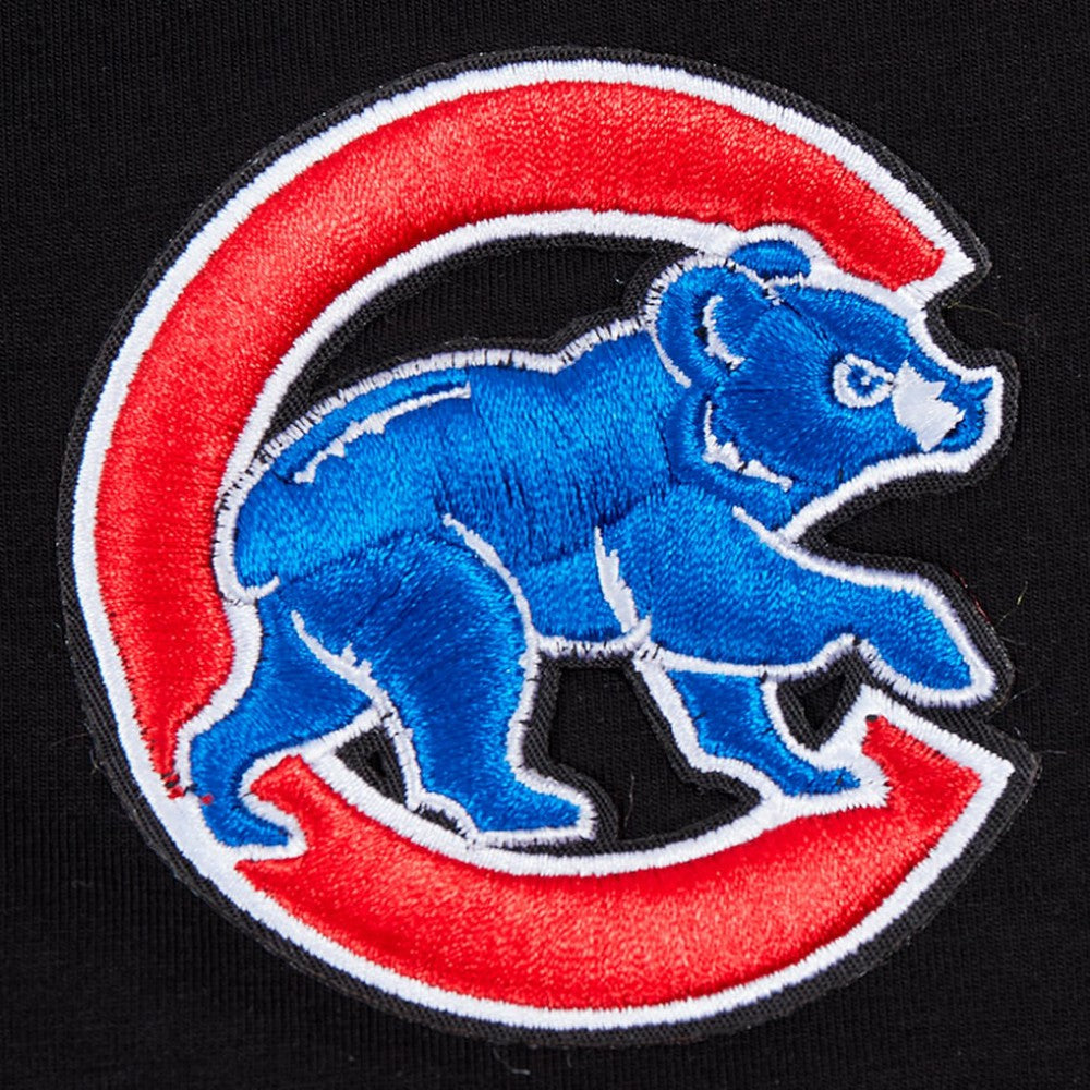 Chicago Cubs Pro Standard Women's Rhinestone Slim Fit T-Shirt Black