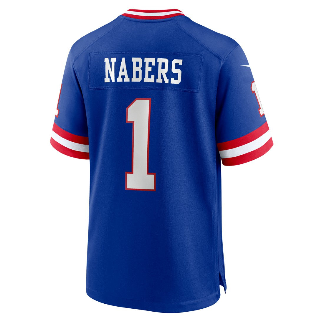 Malik Nabers New York Giants Game Player Jersey - Royal