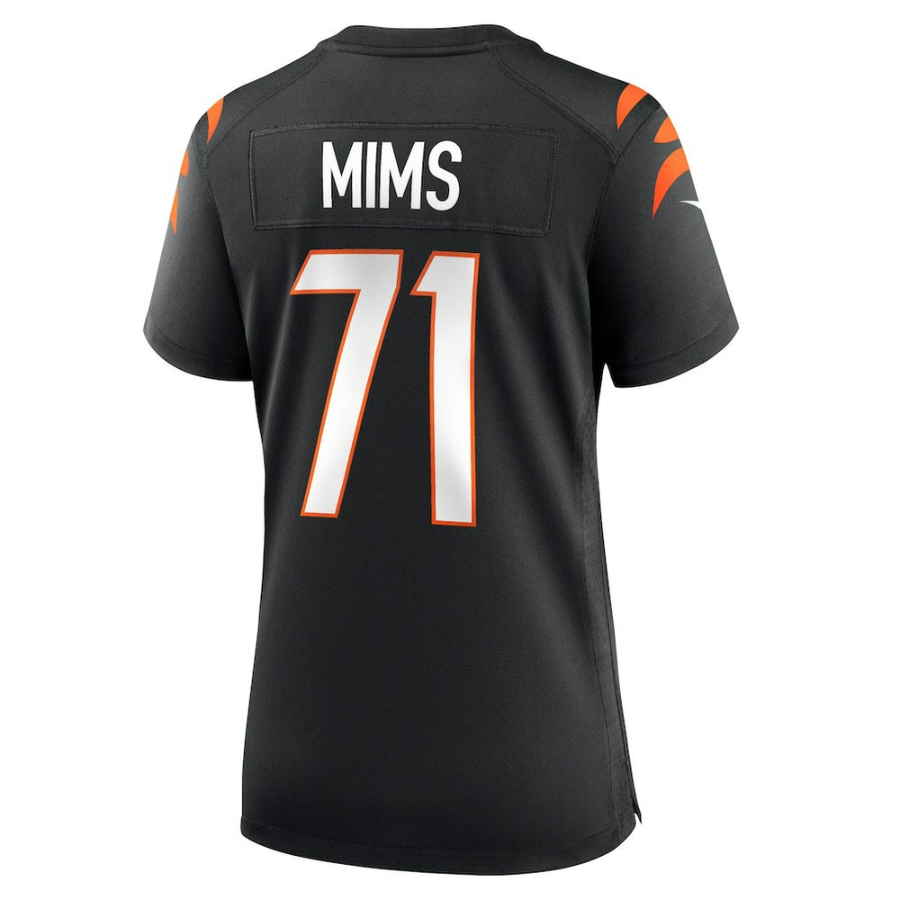 Amarius Mims Cincinnati Bengals Women's Game Jersey - Black