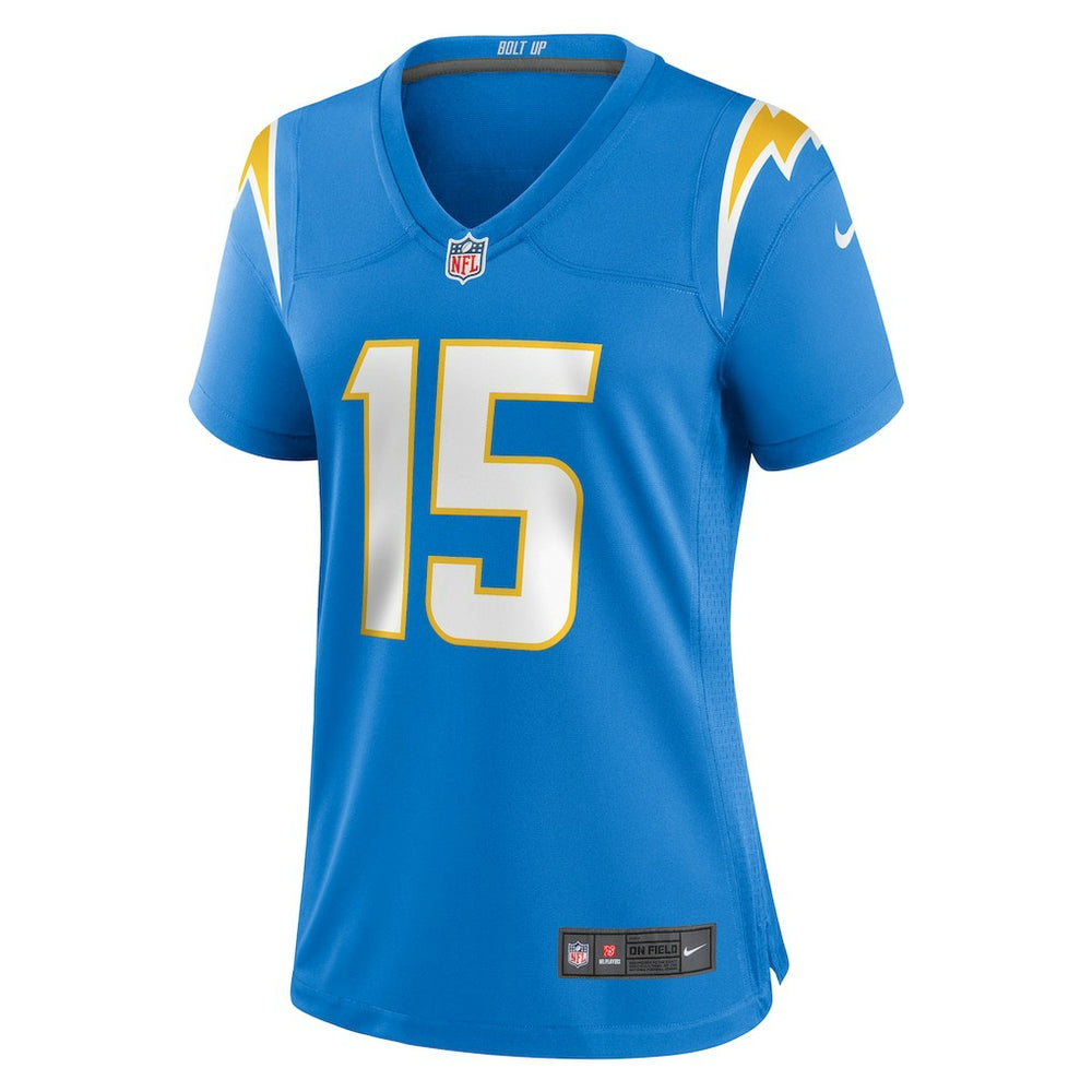 Ladd McConkey Los Angeles Chargers Women's Game Jersey - Powder Blue