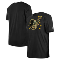 Baltimore Orioles 2024 Armed Forces Day T-Shirt Black | New Era