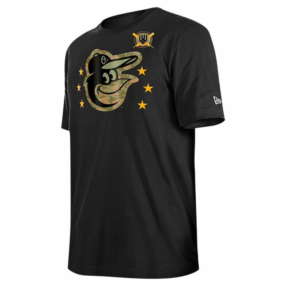 Baltimore Orioles 2024 Armed Forces Day T-Shirt Black | New Era