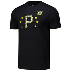 Pittsburgh Pirates 2024 Armed Forces Day T-Shirt Black | New Era