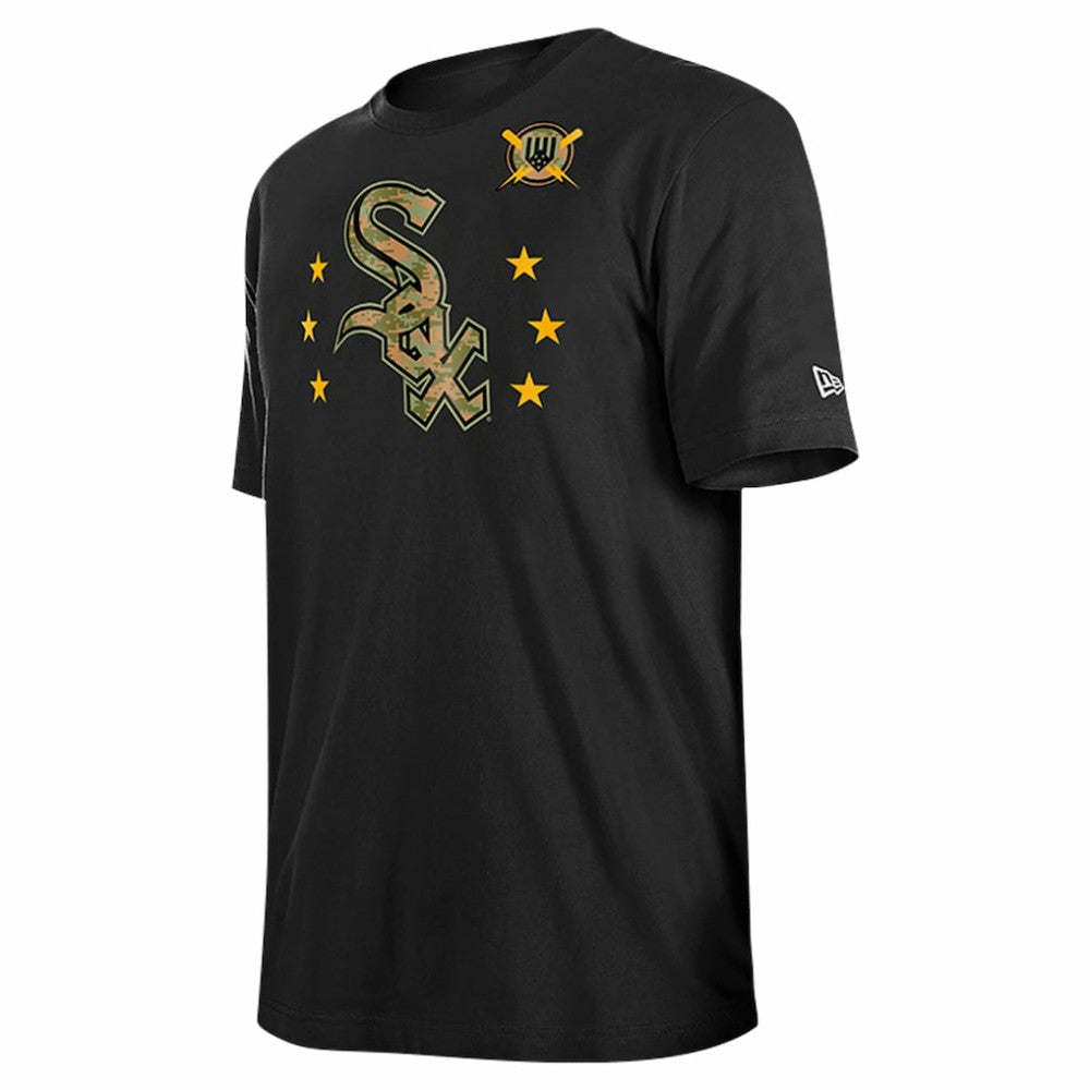Chicago White Sox 2024 Armed Forces Day T-Shirt Black | New Era