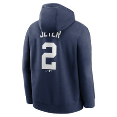 Derek Jeter New York Yankees Player Name & Number Club Pullover Hoodie Navy | Nike