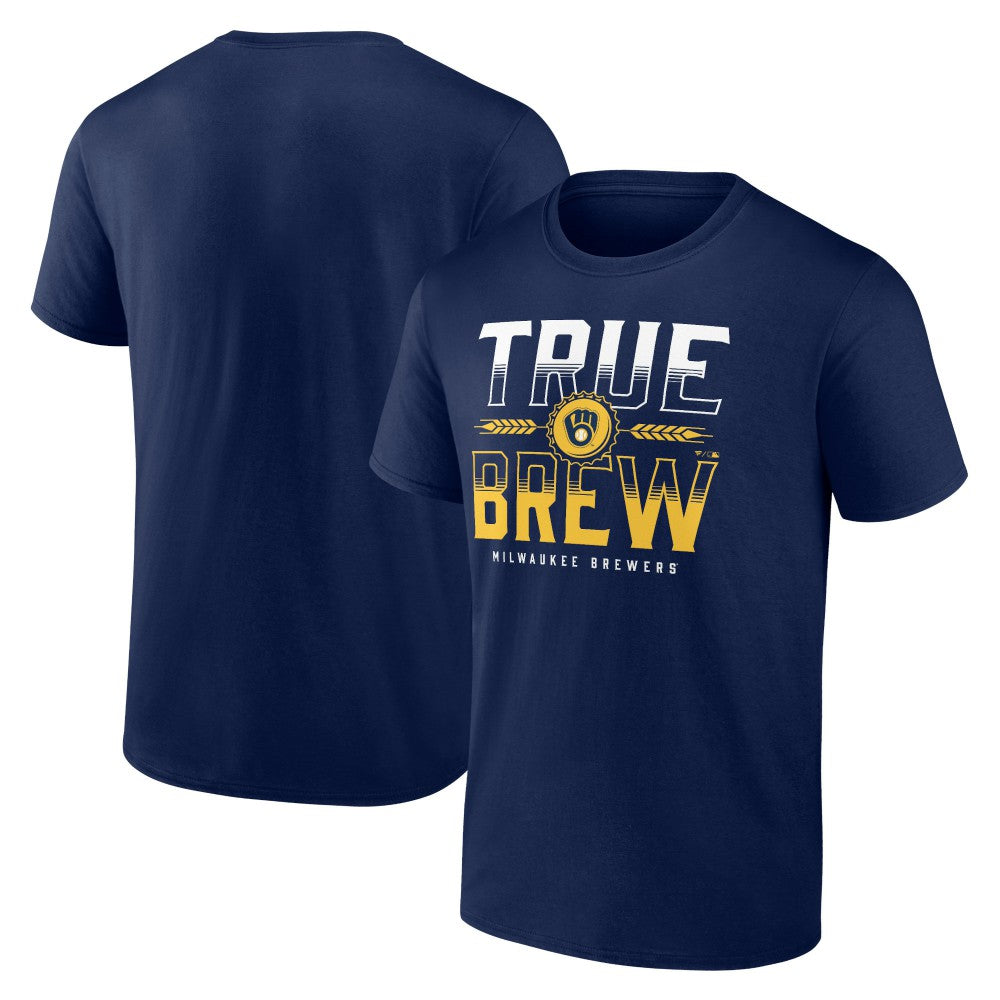 Milwaukee Brewers Hometown Double T-Shirt Navy