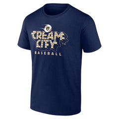Milwaukee Brewers Hometown Extra Bases T-Shirt Navy