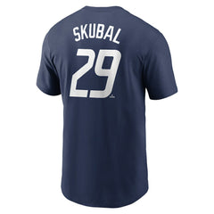 Tarik Skubal Detroit Tigers 2024 City Connect Fuse Name & Number T-Shirt Navy | Nike