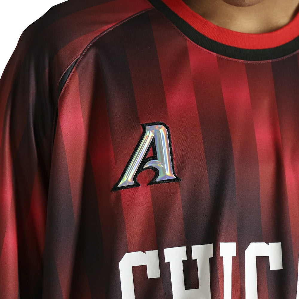 Chicago Bulls Authmade x NBA Soccer Kit Fashion Jersey sale - Red for sale