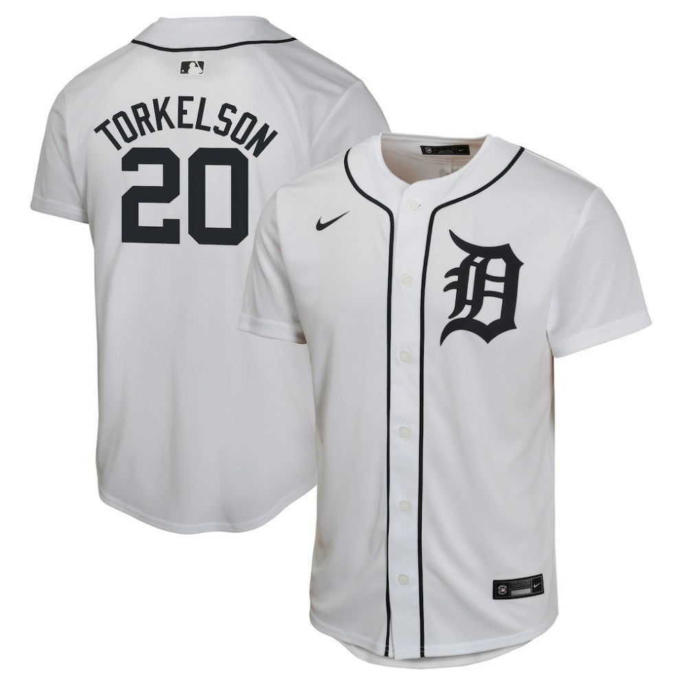 Spencer Torkelson Detroit Tigers Youth Home Game Player Jersey White | Nike