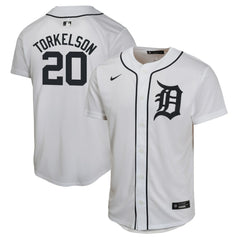 Spencer Torkelson Detroit Tigers Youth Home Game Player Jersey White | Nike