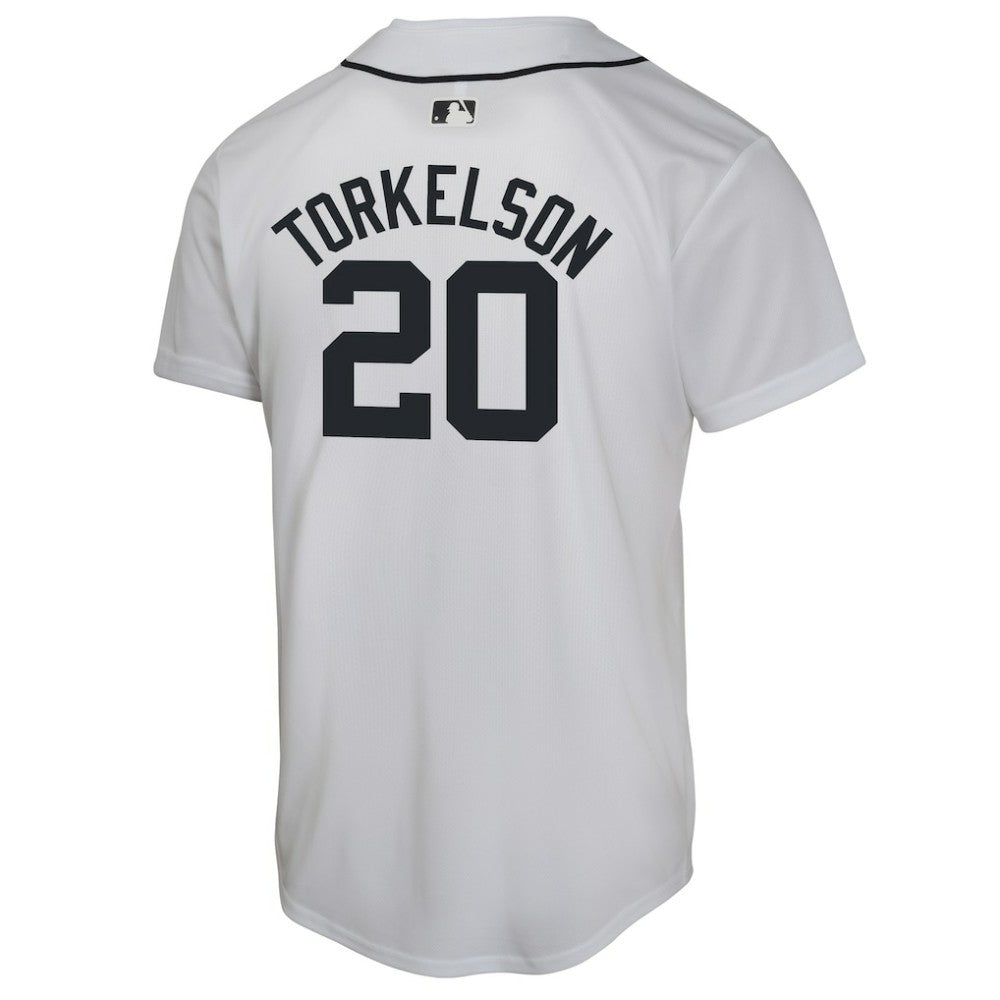 Spencer Torkelson Detroit Tigers Youth Home Game Player Jersey White | Nike