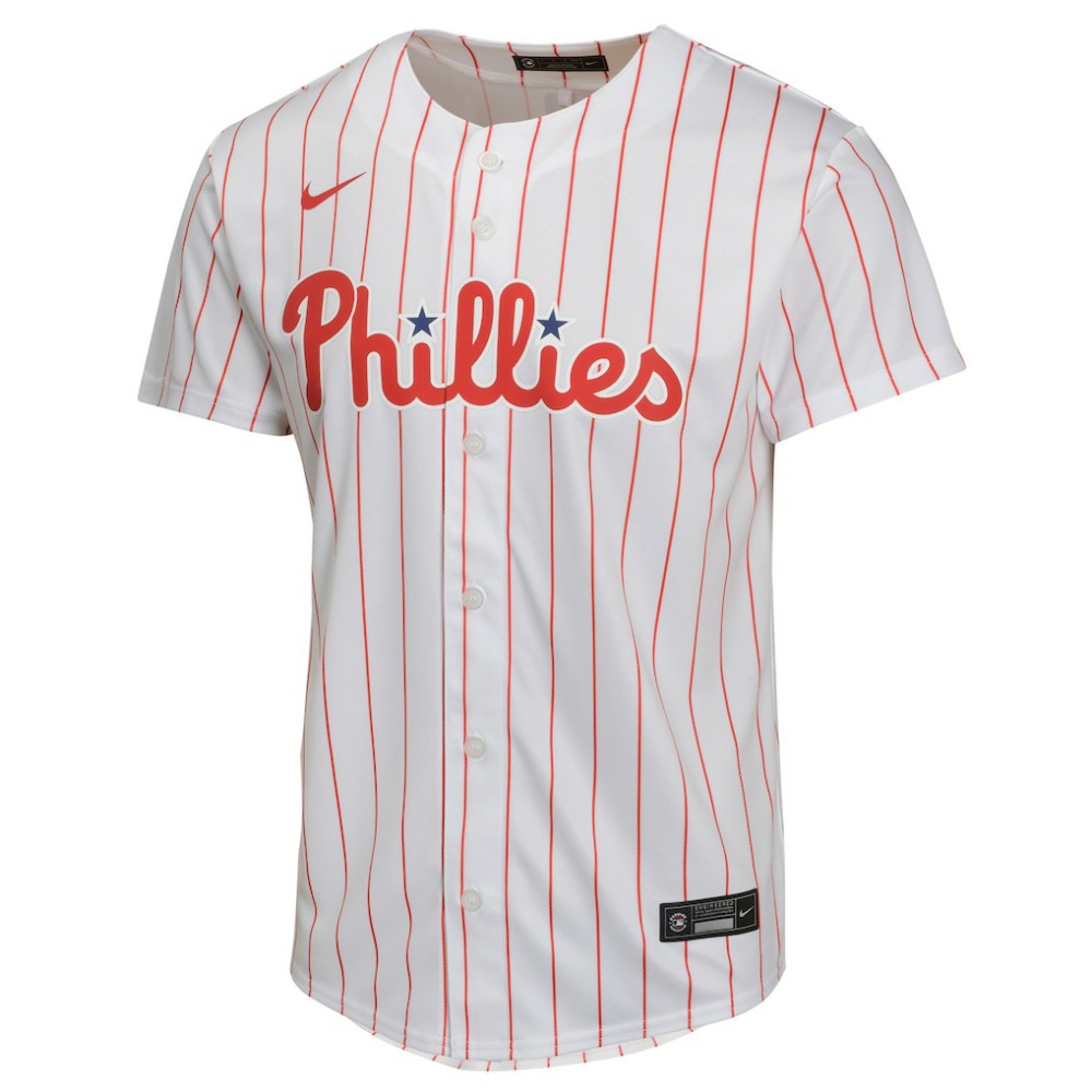 Trea Turner Philadelphia Phillies Youth Home Game Player Jersey White | Nike