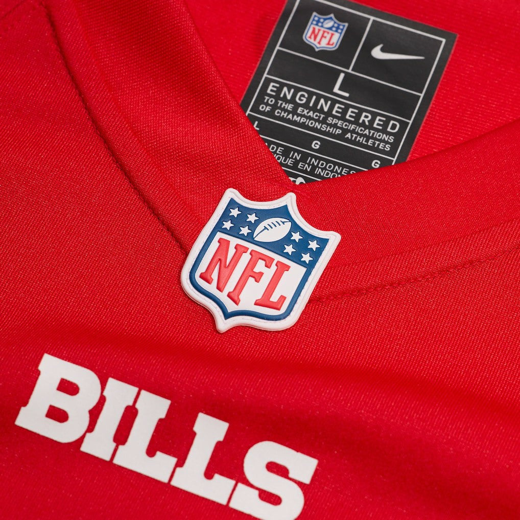 Keon Coleman Buffalo Bills Alternate Game Jersey - Red