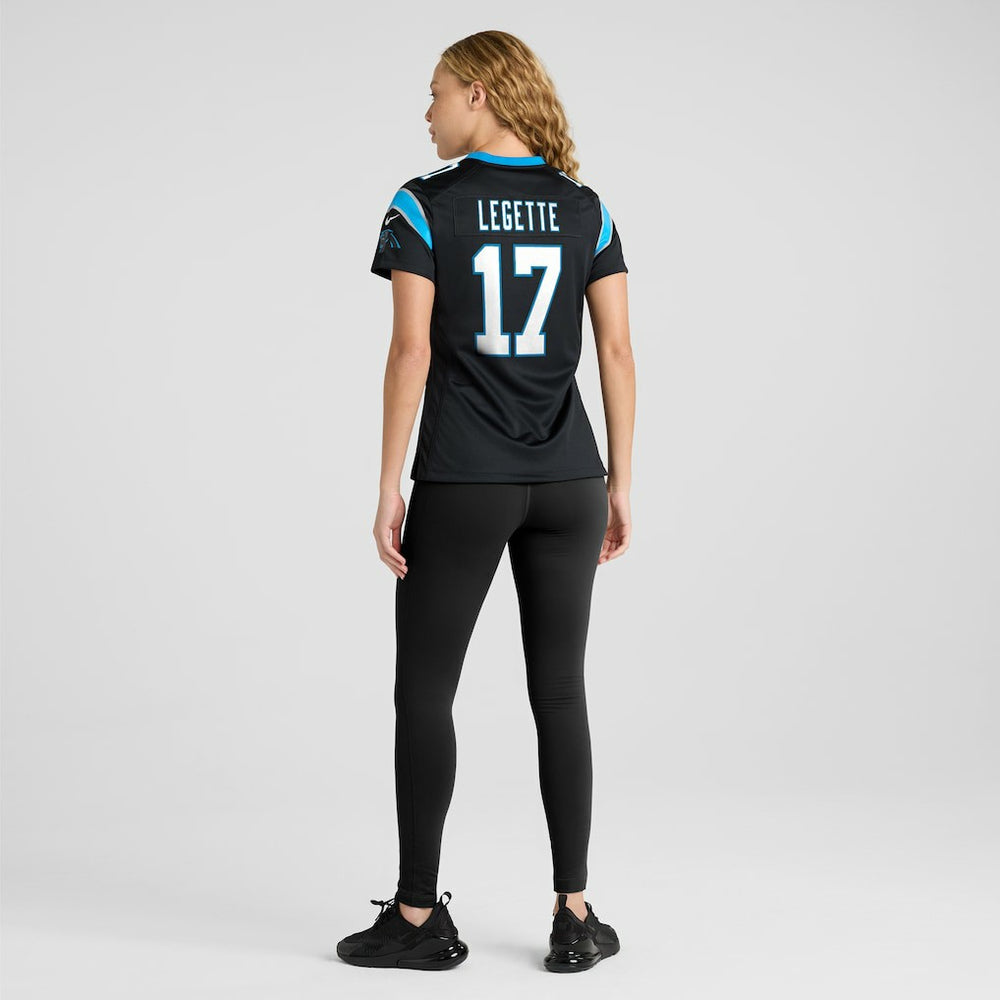 Xavier Legette Carolina Panthers Women's Game Jersey - Black