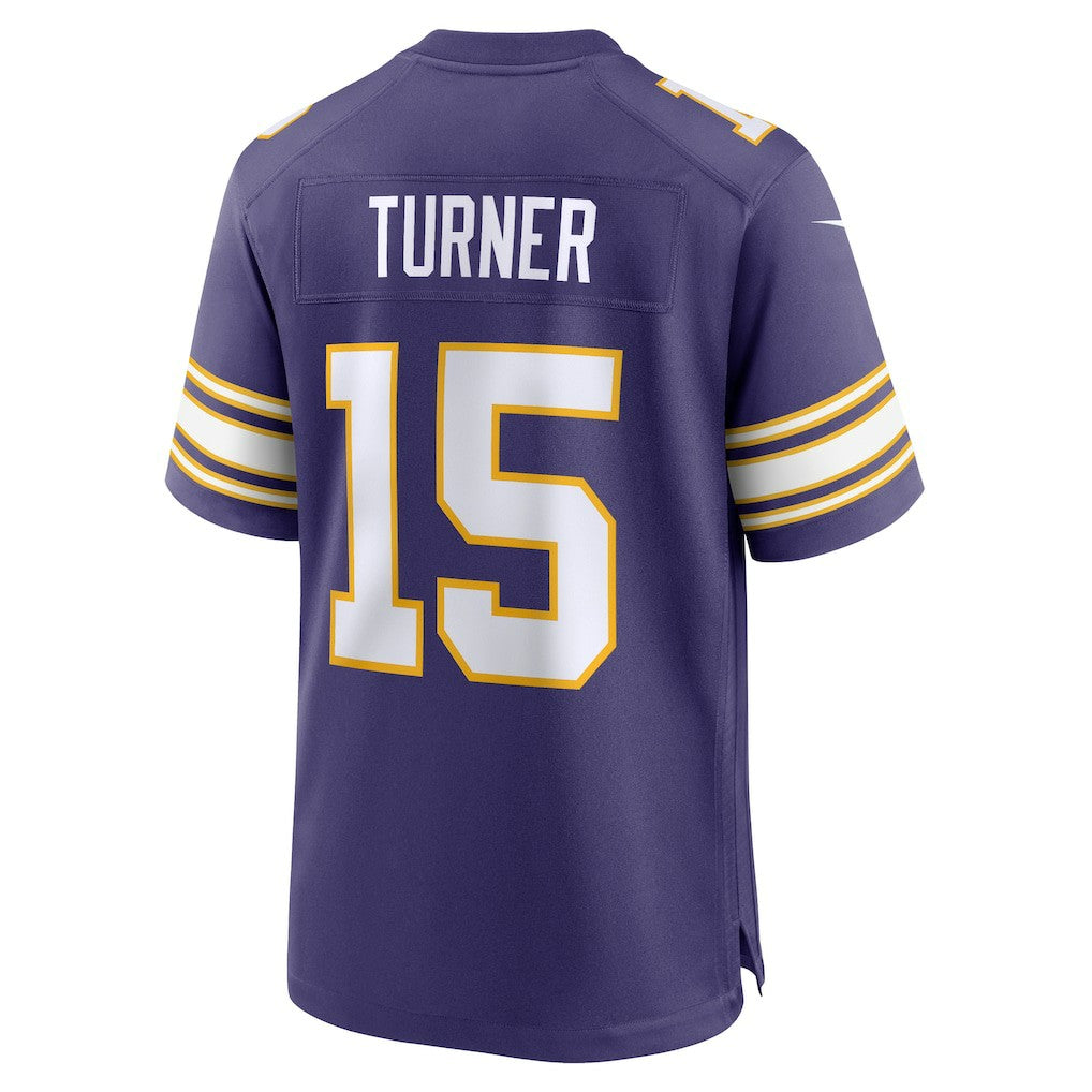 Dallas Turner Minnesota Vikings Alternate Game Jersey - Purple