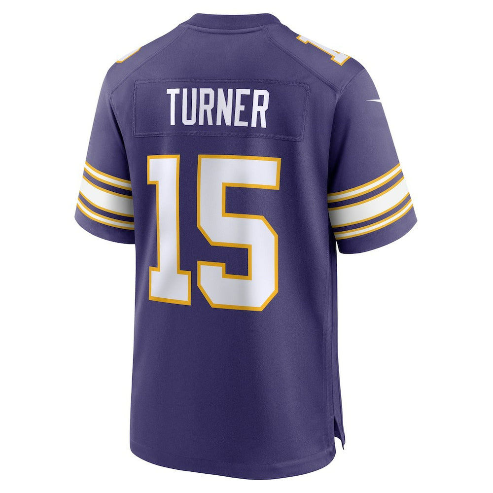 Dallas Turner Minnesota Vikings Alternate Game Jersey - Purple