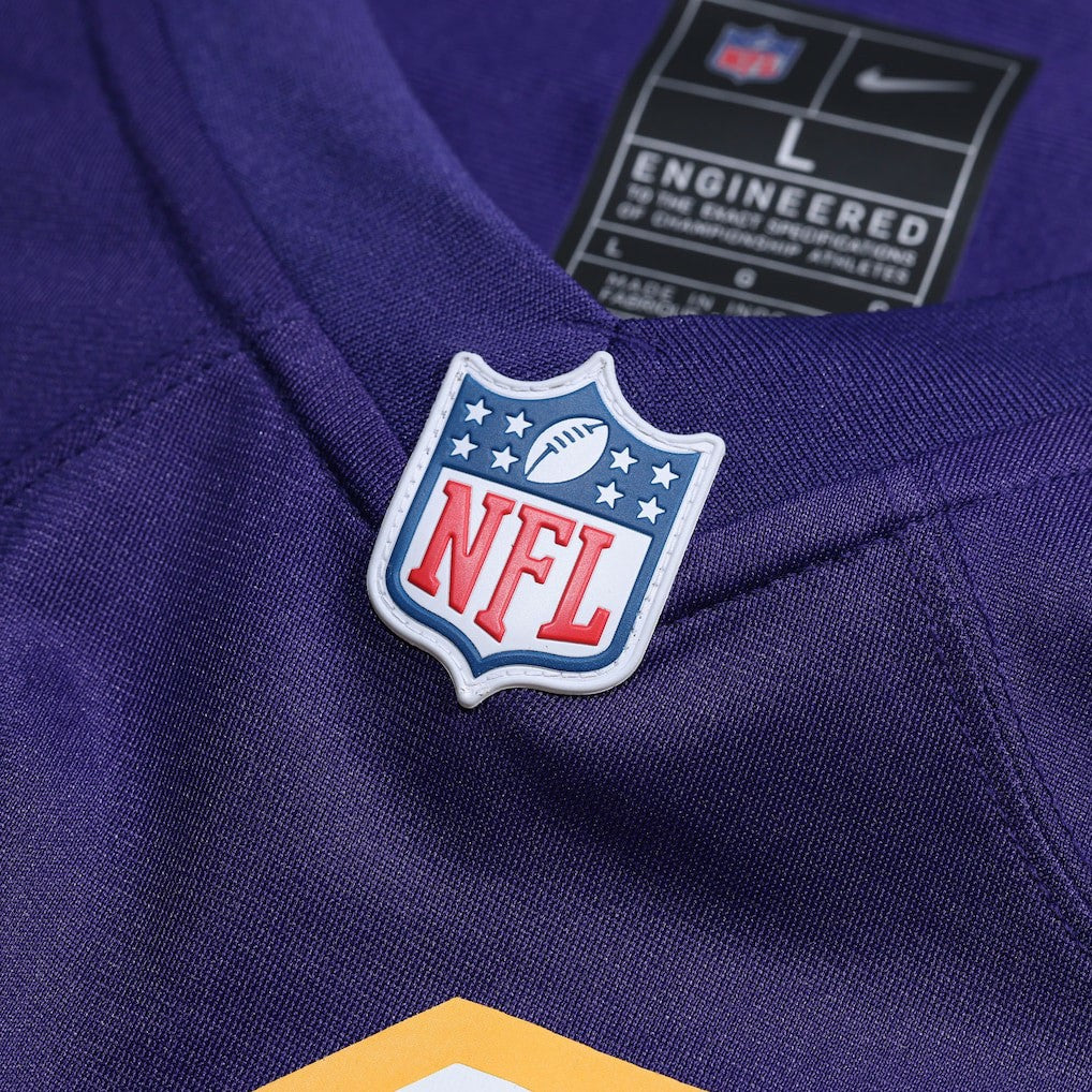 Dallas Turner Minnesota Vikings Alternate Game Jersey - Purple