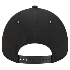 Atlanta Braves Tonal Pop 9FORTY A-Frame Adjustable Hat Black | New Era