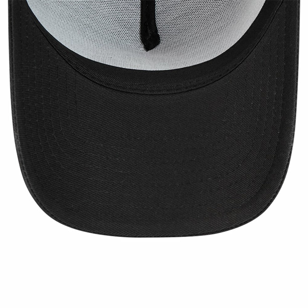 Atlanta Braves Tonal Pop 9FORTY A-Frame Adjustable Hat Black | New Era