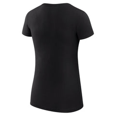 Cincinnati Reds G-III 4Her by Carl Banks Women's Super-Slim Fit Lightweight Team Logo Graphic T-Shirt Black