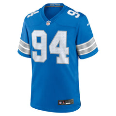 Mekhi Wingo Detroit Lions Team Game Jersey - Blue