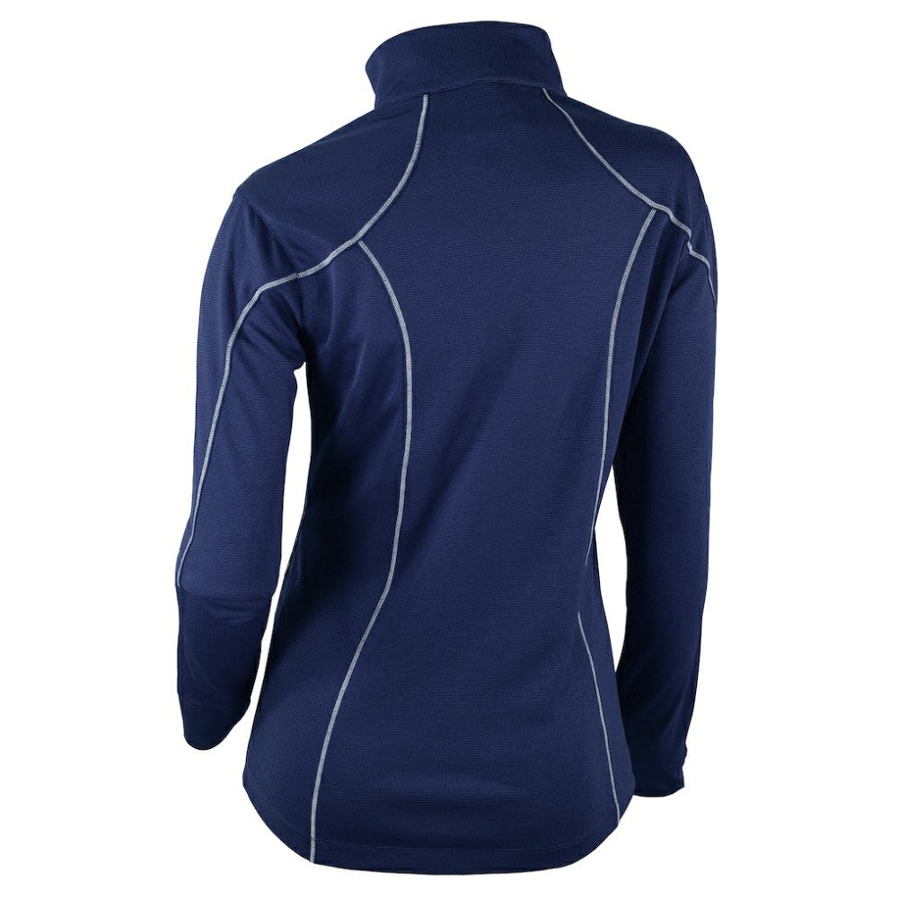New York Yankees Women's Cooperstown Collection Shotgun 2.0 Omni-Wick Quarter-Zip Top - Navy | Columbia