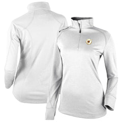 San Diego Padres Women's Cooperstown Collection Shotgun 2.0 Omni-Wick Quarter-Zip Top - White | Columbia