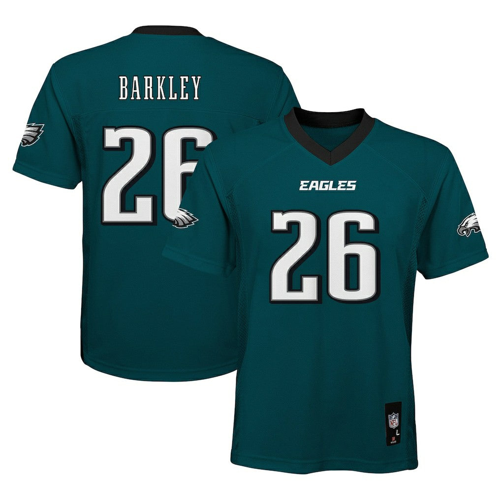 Saquon Barkley Philadelphia Eagles Preschool Replica Player Jersey - Midnight Green for sale